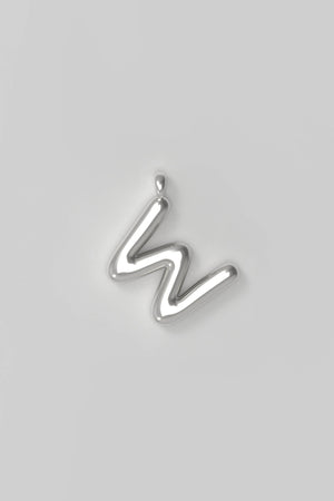 Letter charm Small W