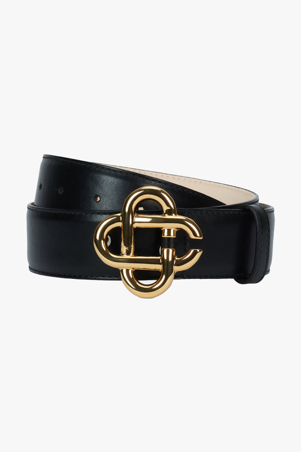 Womens CC Logo Buckle Belt