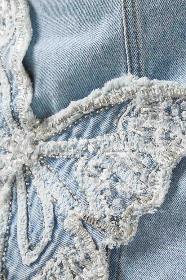 Camila Coehlo Denim Skirt