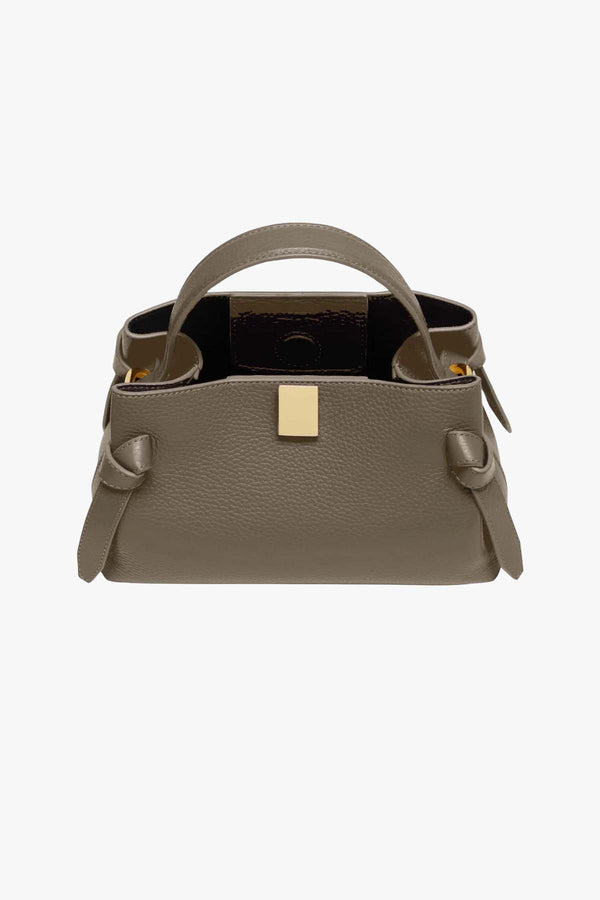 Gyoza Mini Pebble Grain Leather