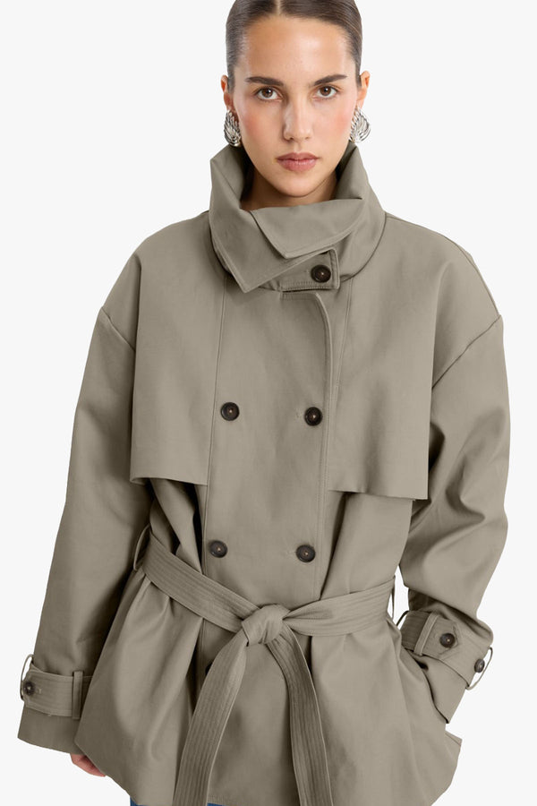 Short Trench Coat