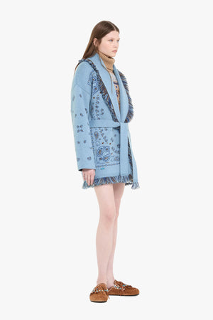 Bandana Jacquard Cardigan