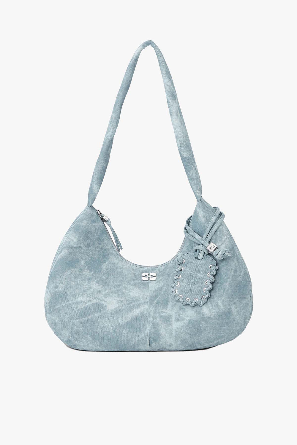 Ganni Bou Bag Hobo Medium Bleached