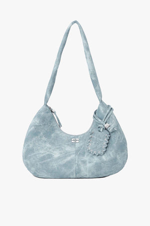 Ganni Bou Bag Hobo Medium Bleached