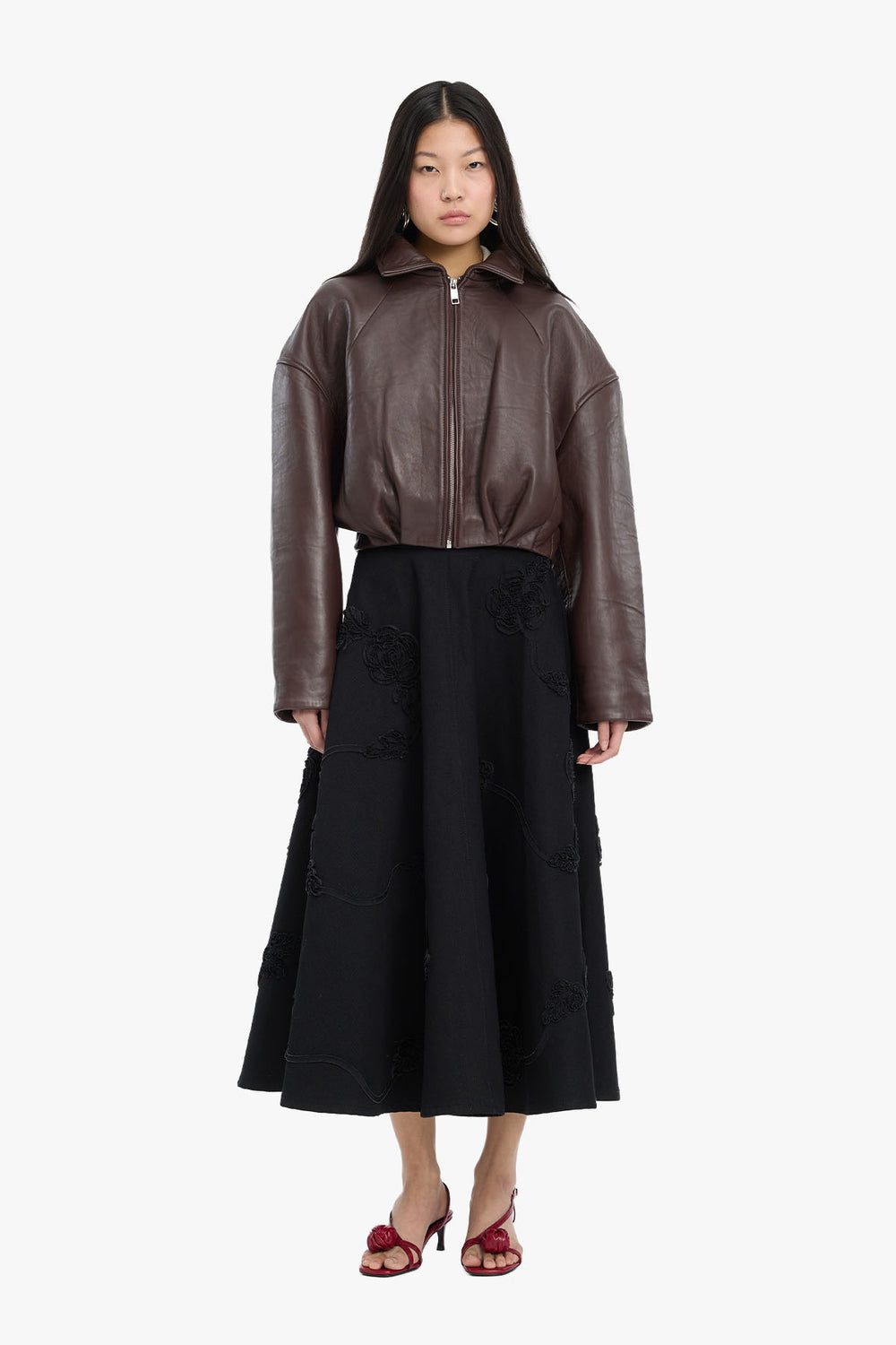Bonded Leather Jacket