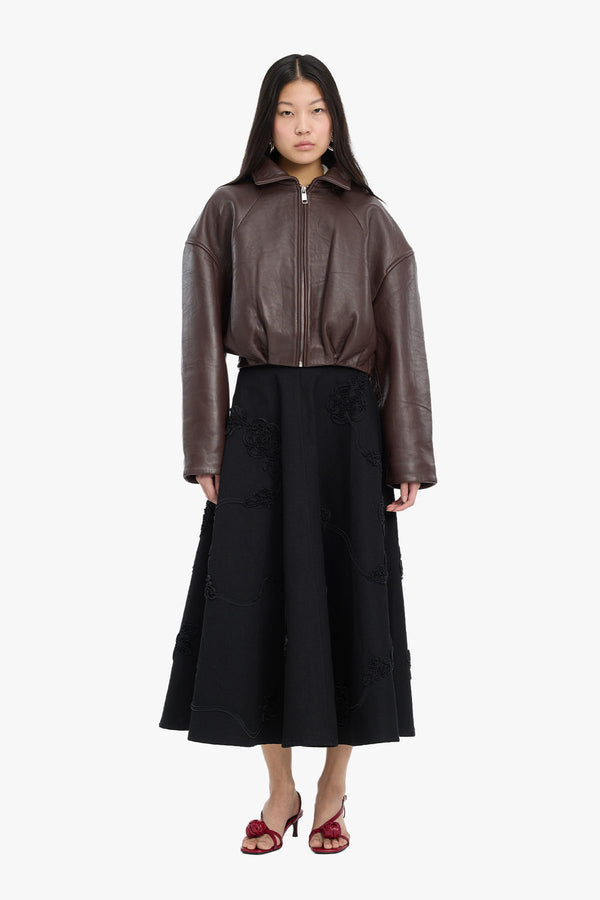 Bonded Leather Jacket