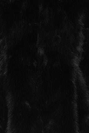 Faux Fur Flared Jacket