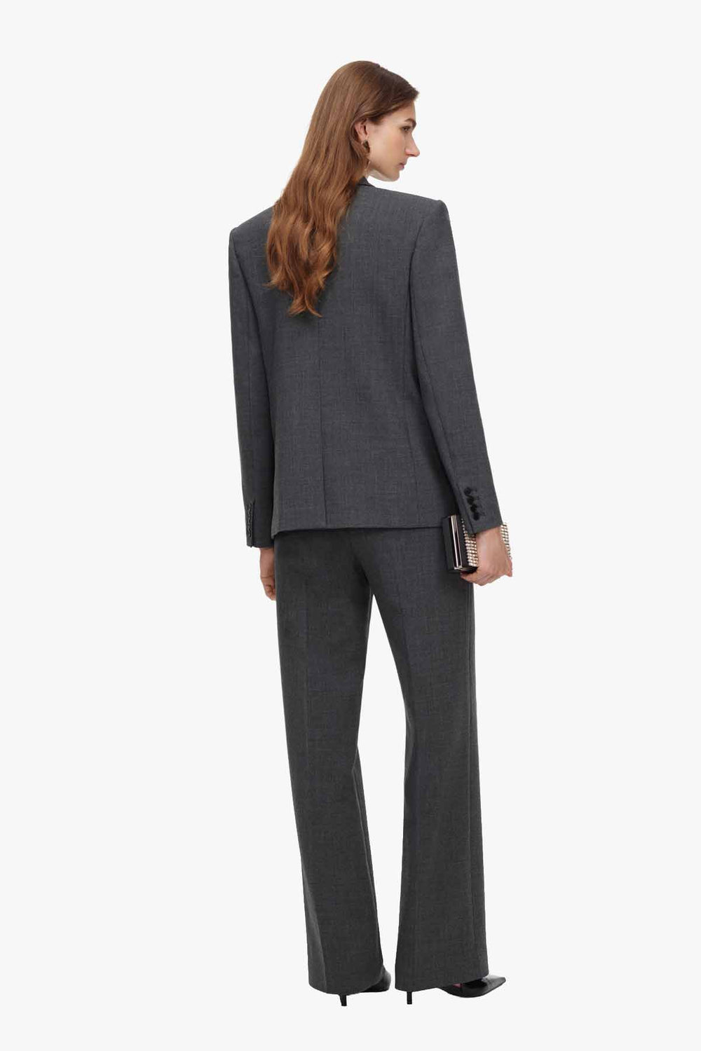 Grey Tailored Trousers