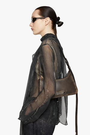 Flat Mini Shoulder Bag