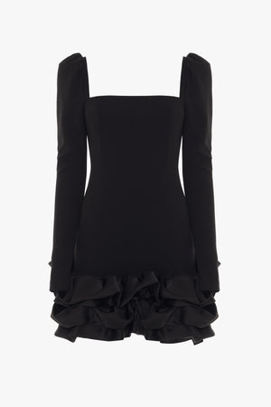 Mystique crepe mini dress