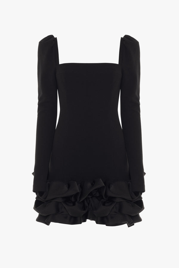 Mystique crepe mini dress