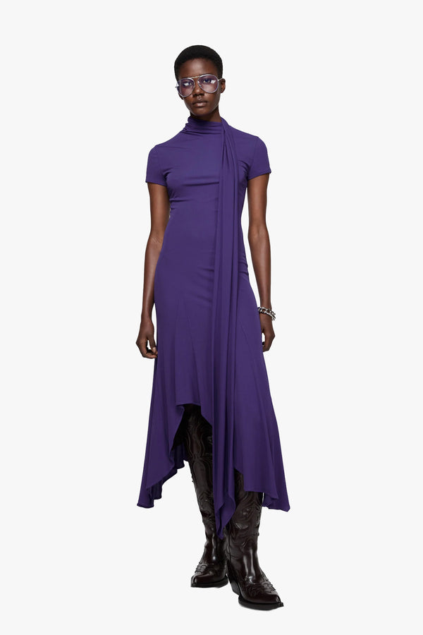 Short Sleeve Midi Dress