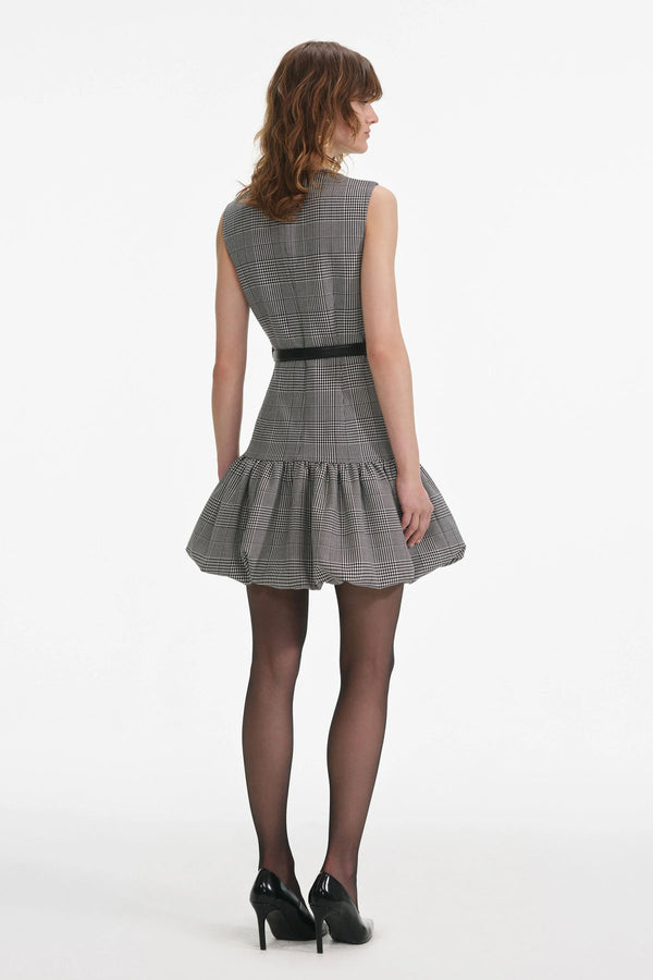Prince Of Wales Check Mini Dress