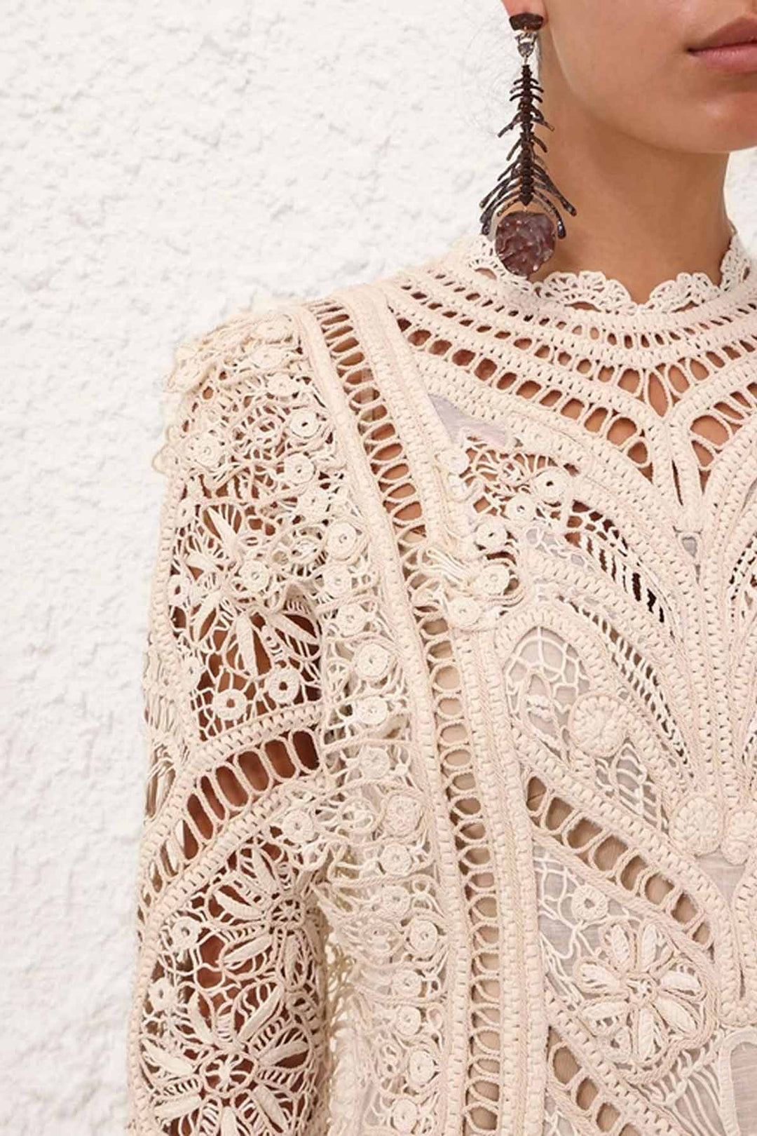 【Zimmermann】APPLIQUE MINI DRESS アップリケ ミニドレス Zimmermann - Women's Clothing | Moniker Oslo