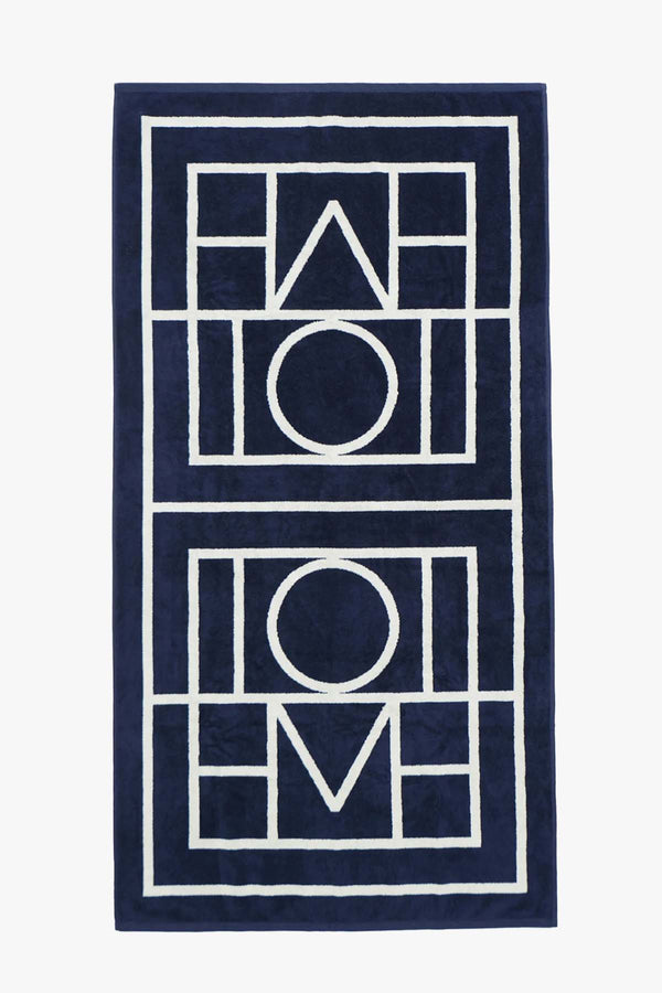 Monogram Jacquard Beach Towel