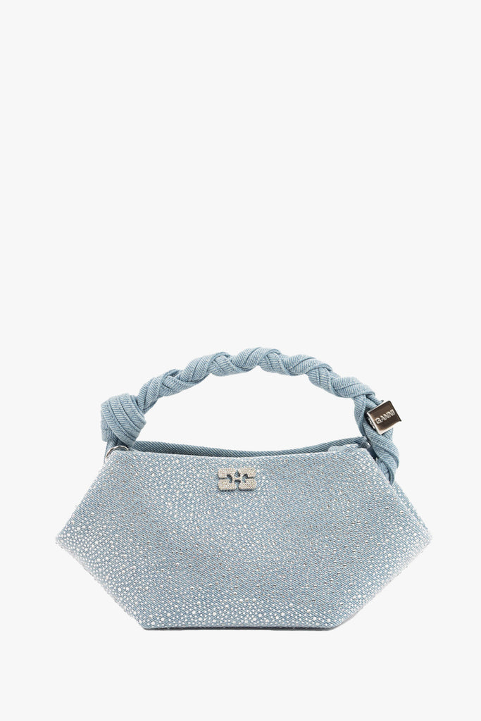 【GANNI】DENIM MINI GANNI BOU BAG ★送料・関税込★韓国発 Faded Denim Denim Mini GANNI Bou Bag | GANNI US