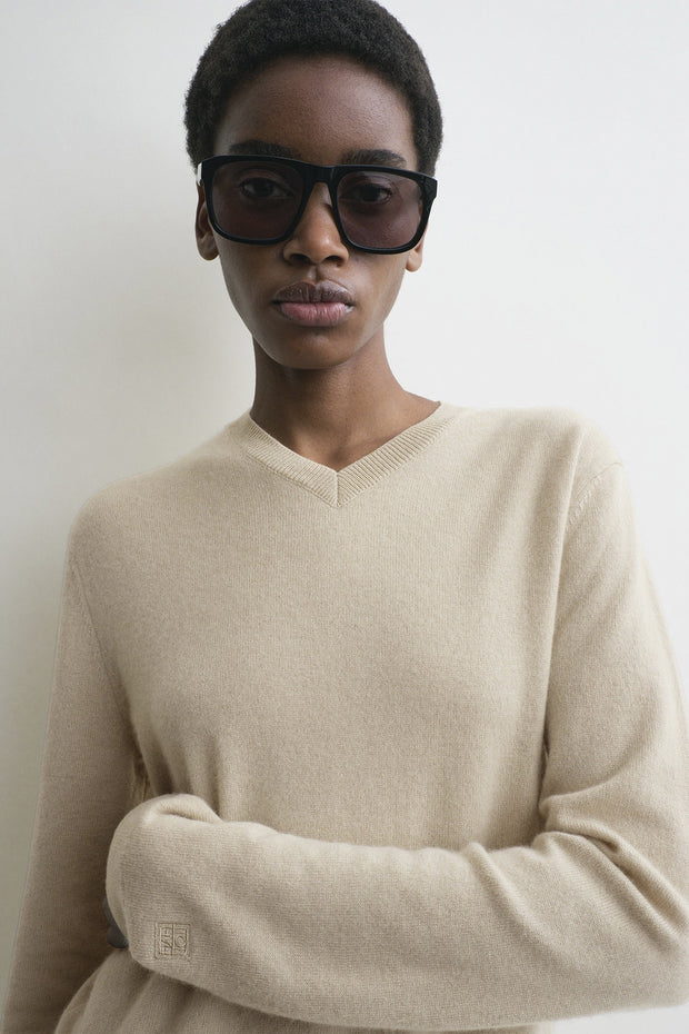 Classic V-neck Knit