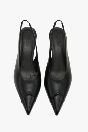 Leather Slingback Pump