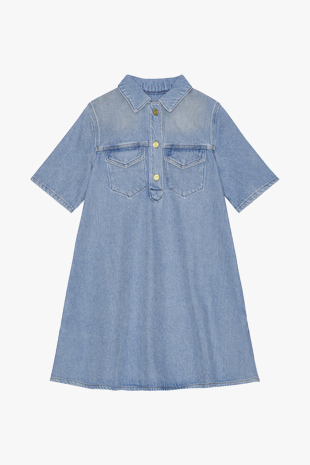 Heavy Denim Mini Dress