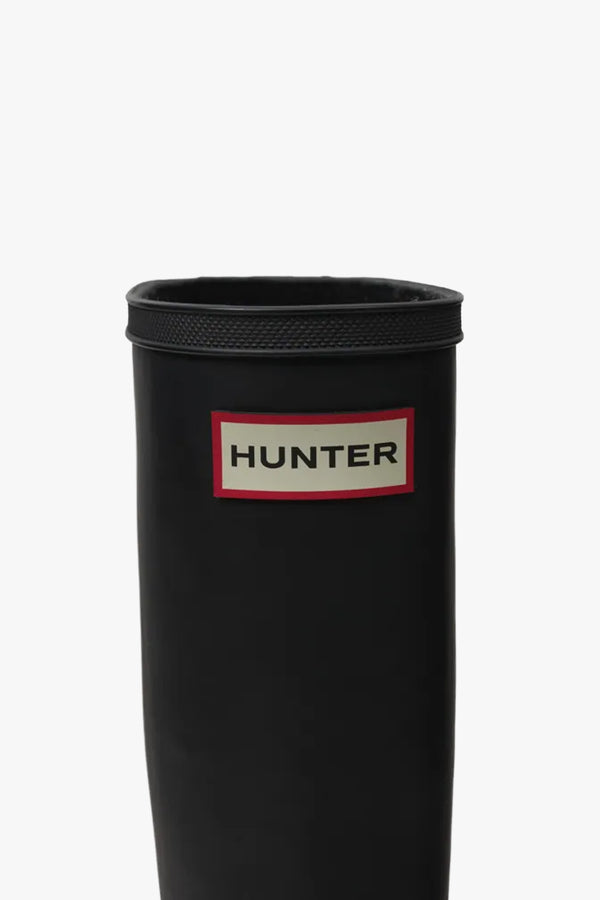 Unisex Downpour Tall Boot in Black