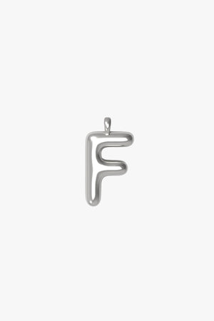 Letter charm Small F