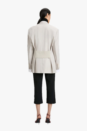 Relaxed Double Breasted Jacket