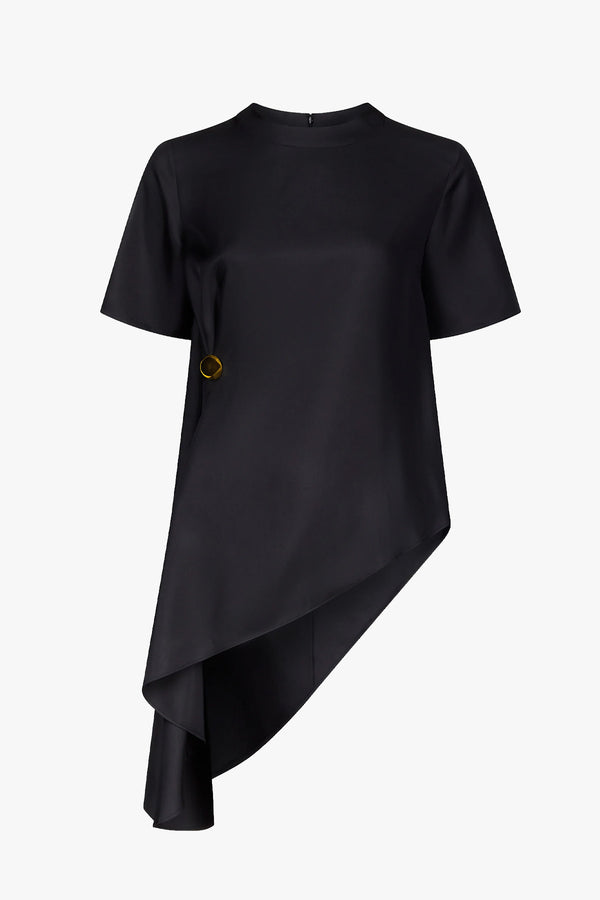 Madea Draped Asymmetric Top