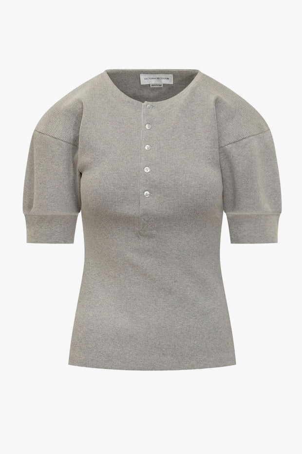 Henley Rib Top