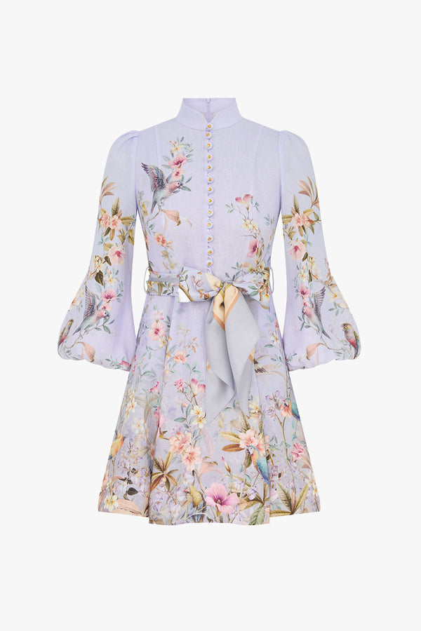 Rebellion Button Mini Dress