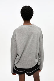 Future Wool Mix Oversized O-neck