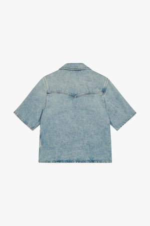 Soft Rigid Denim Shirt