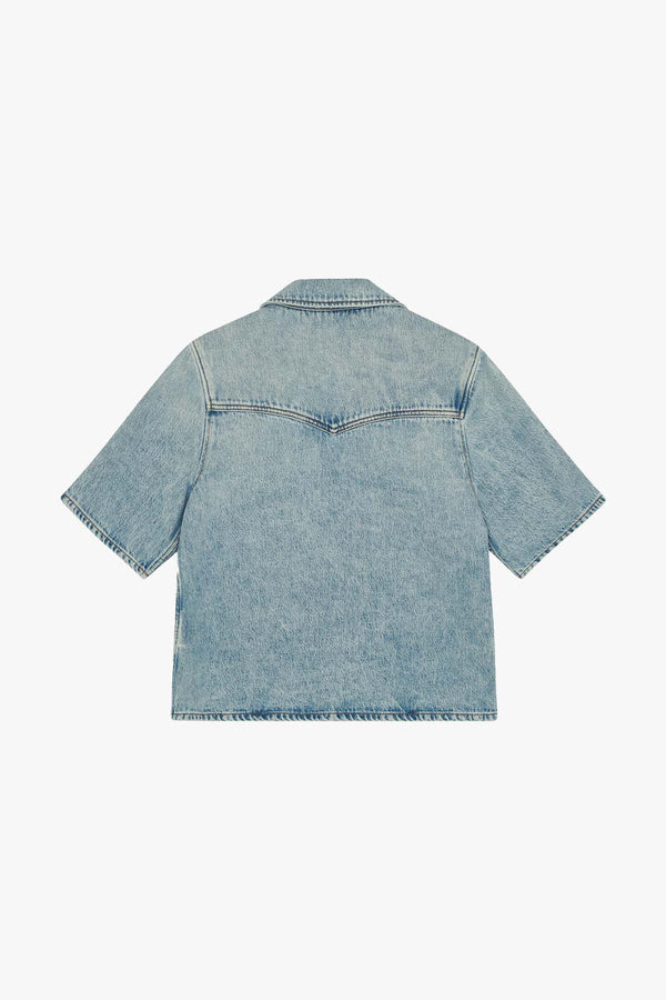 Soft Rigid Denim Shirt