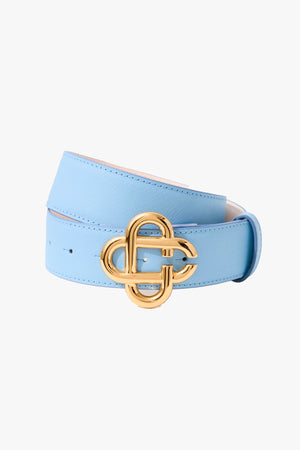 Womens CC Logo Buckle Belt