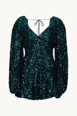 Sequins Mini Flowy Dress