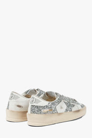 Stardan Leather And Glitter Sneakers