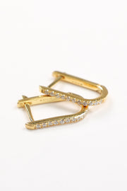 Gold Earrings 356