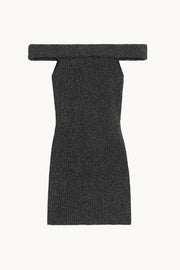 Off-Shoulder Roll Knit Top