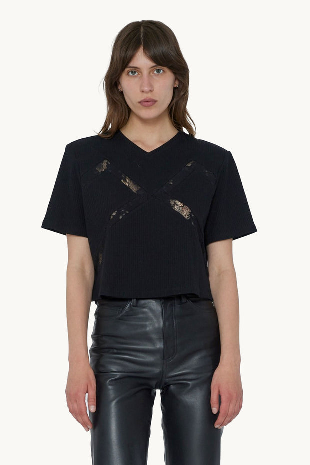 Giada Lace Mix T-shirt