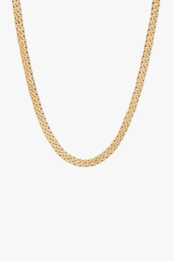 Curb Chain Seven Gold