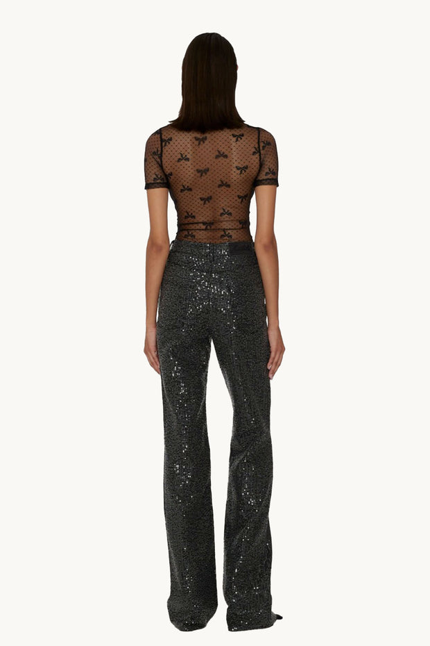 Twill Sequin Jeans