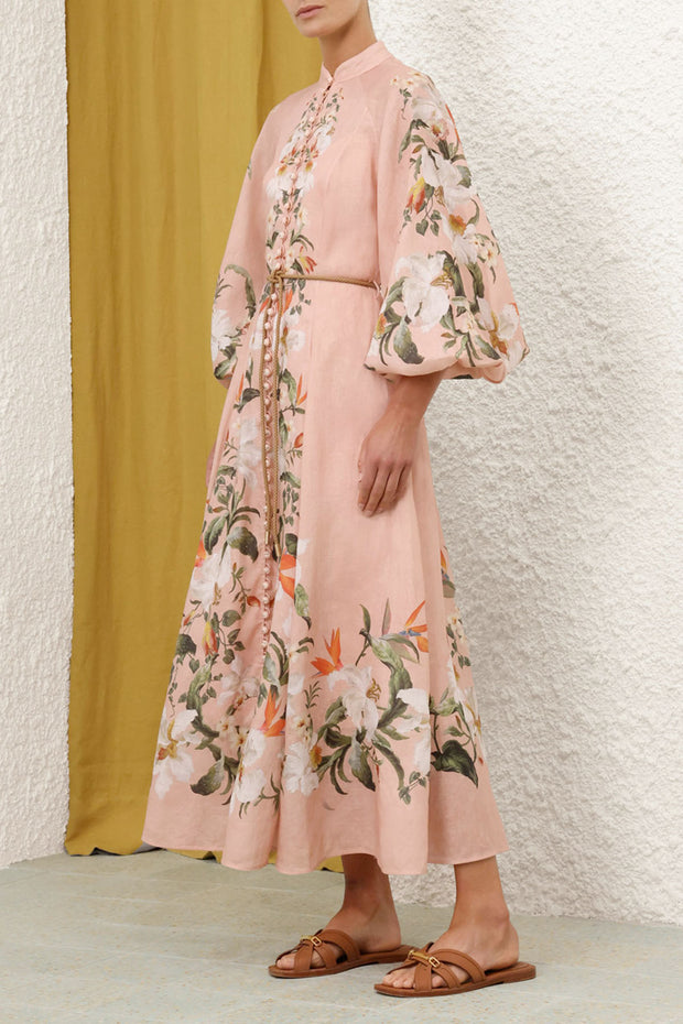 Lexie Billow Long Dress