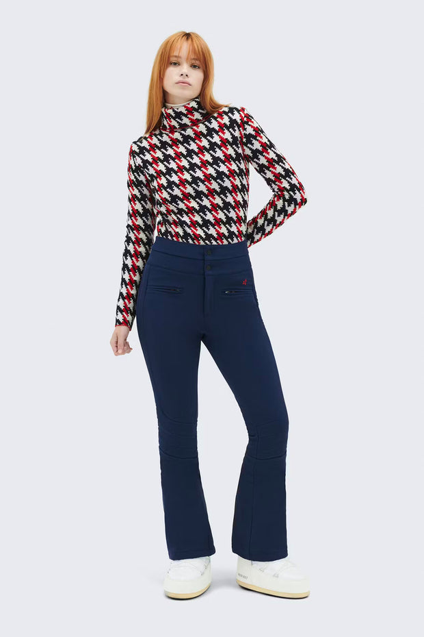 Perfect Moment Aurora Flare Pant in Star Gingham & Snow White
