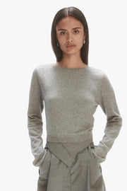 Knitted Open Back Pullover