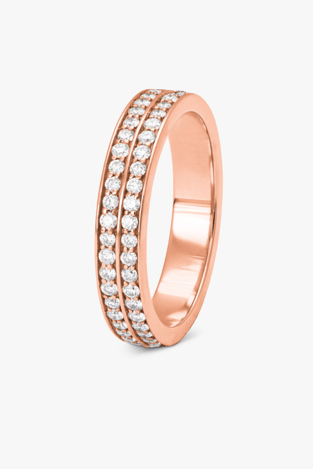 Fortis Double Eternity Ring