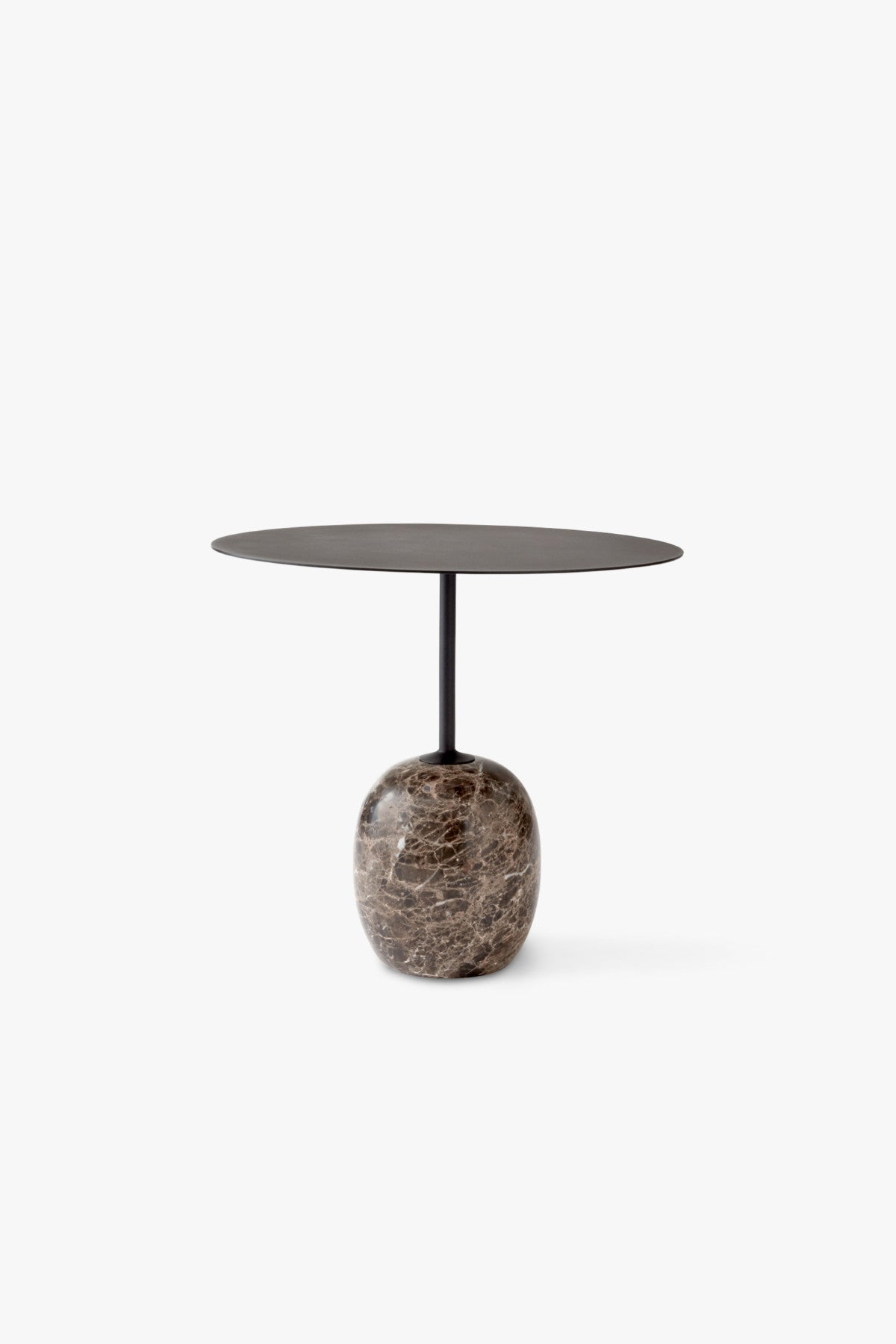 LN9 Lato Table Warm Black & Emperador Marble