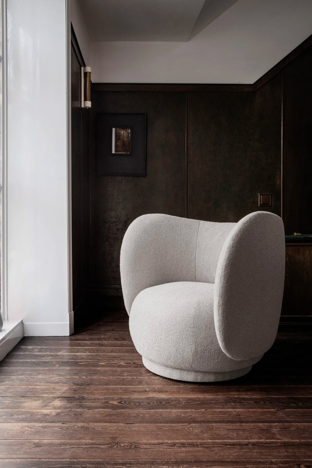 Rico Lounge Chair - Bouclé