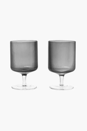 2-Pack Ripple Wine Glasses