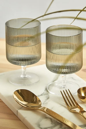 2-Pack Ripple Wine Glasses