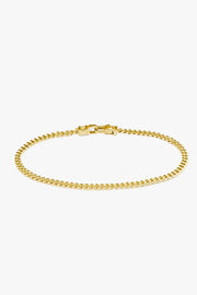 Curb bracelet Gold M