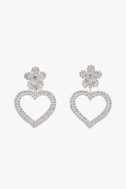Crystal Heart Earrings 13